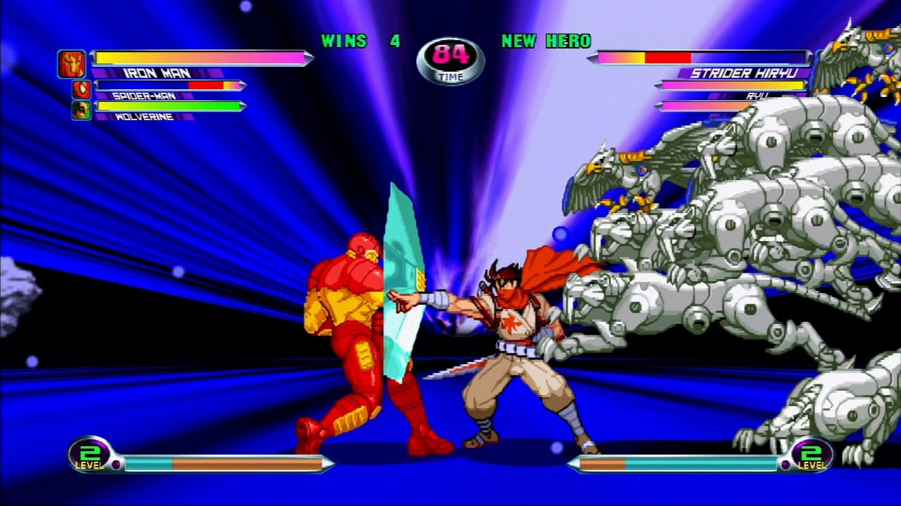 Скриншот из игры Marvel vs. Capcom 2: New Age of Heroes - 29