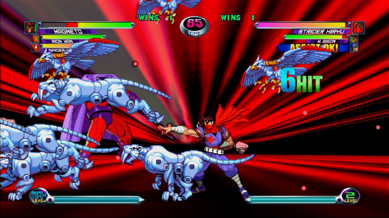 Скриншот из игры Marvel vs. Capcom 2: New Age of Heroes - 82