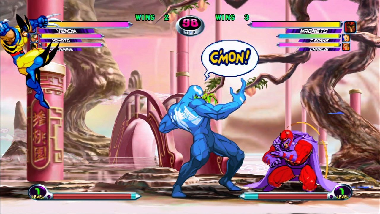 Скриншот из игры Marvel vs. Capcom 2: New Age of Heroes - 16