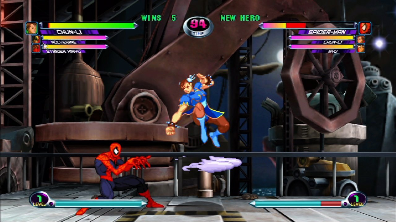 Скриншот из игры Marvel vs. Capcom 2: New Age of Heroes - 52