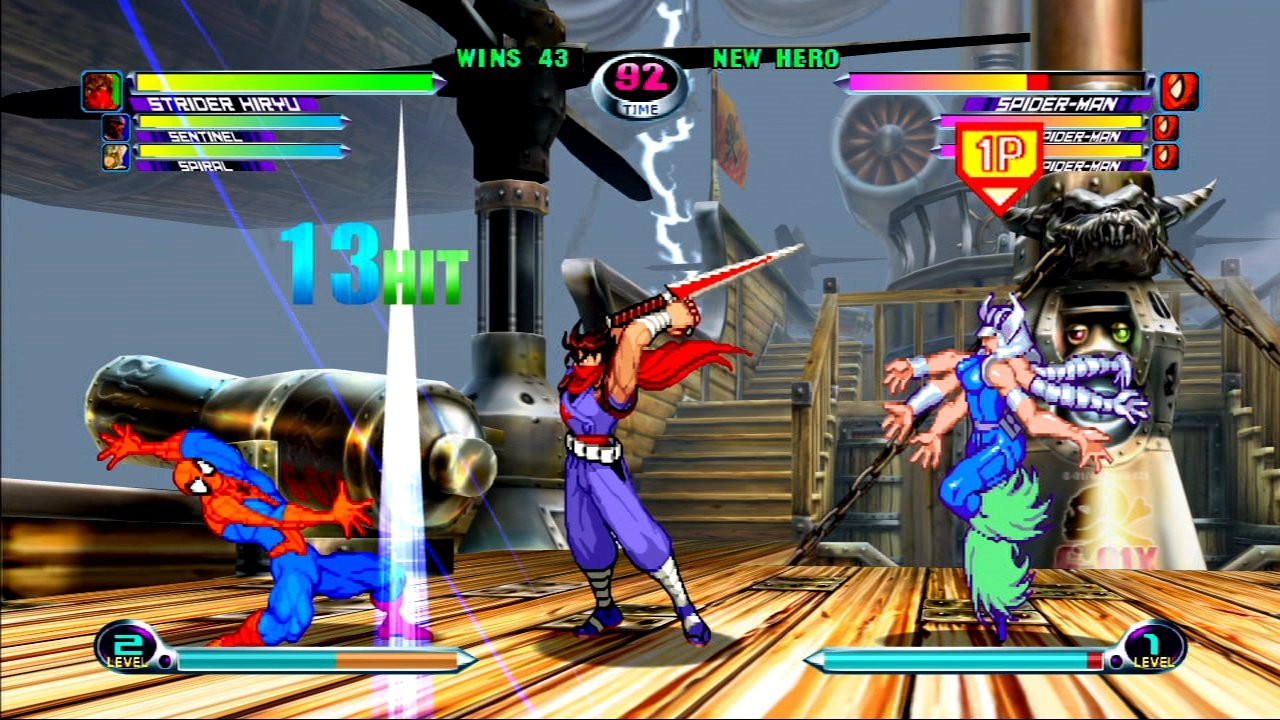 Скриншот из игры Marvel vs. Capcom 2: New Age of Heroes - 50