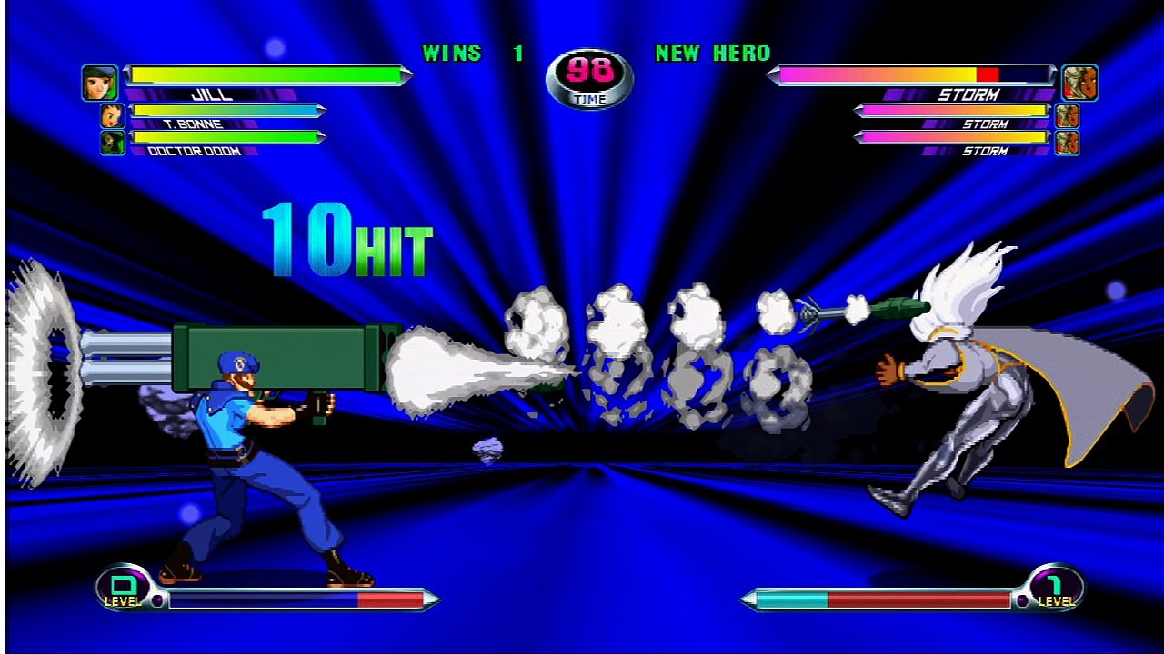 Скриншот из игры Marvel vs. Capcom 2: New Age of Heroes - 83