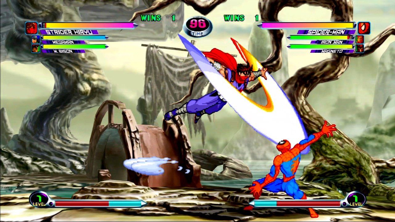 Скриншот из игры Marvel vs. Capcom 2: New Age of Heroes - 58