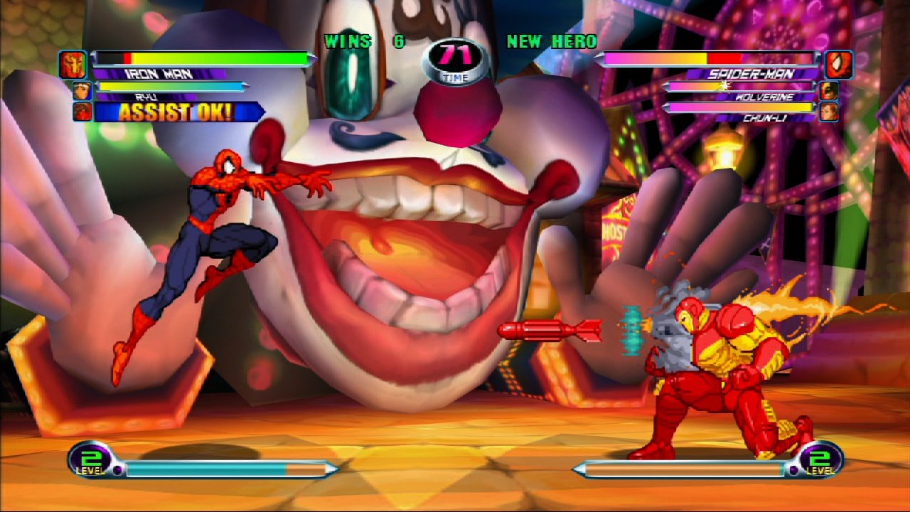 Скриншот из игры Marvel vs. Capcom 2: New Age of Heroes - 34