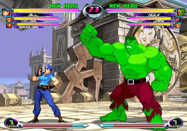 Скриншот из игры Marvel vs. Capcom 2: New Age of Heroes - 30