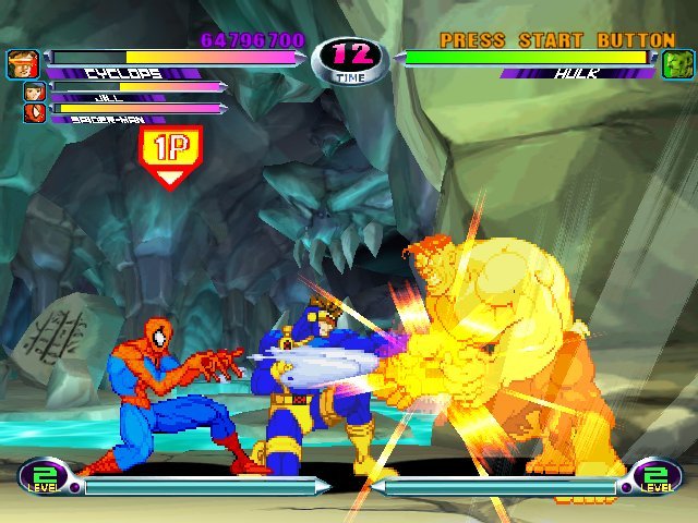 Скриншот из игры Marvel vs. Capcom 2: New Age of Heroes - 65