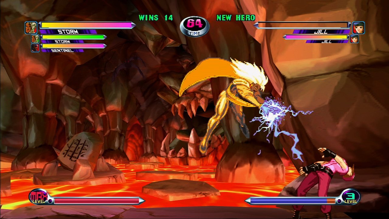 Скриншот из игры Marvel vs. Capcom 2: New Age of Heroes - 90