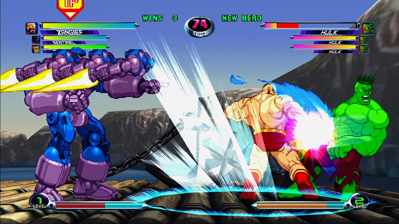 Скриншот из игры Marvel vs. Capcom 2: New Age of Heroes - 79