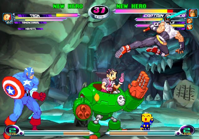 Скриншот из игры Marvel vs. Capcom 2: New Age of Heroes - 42
