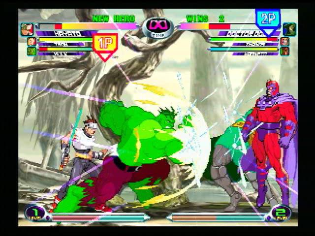 Скриншот из игры Marvel vs. Capcom 2: New Age of Heroes - 62