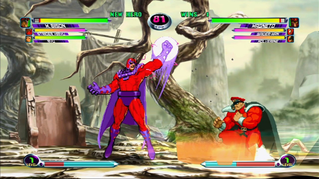 Скриншот из игры Marvel vs. Capcom 2: New Age of Heroes - 81