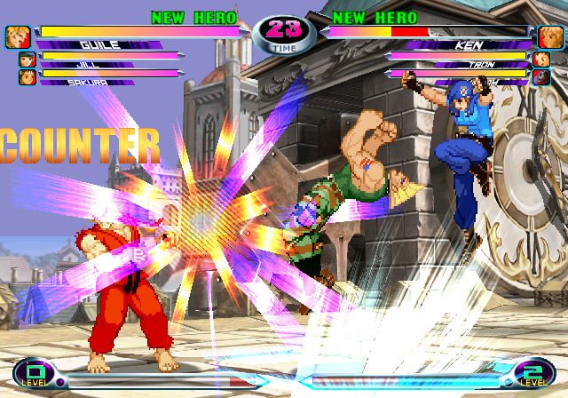 Скриншот из игры Marvel vs. Capcom 2: New Age of Heroes - 76
