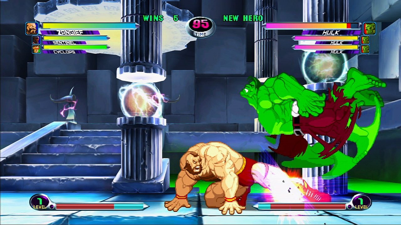 Скриншот из игры Marvel vs. Capcom 2: New Age of Heroes - 40