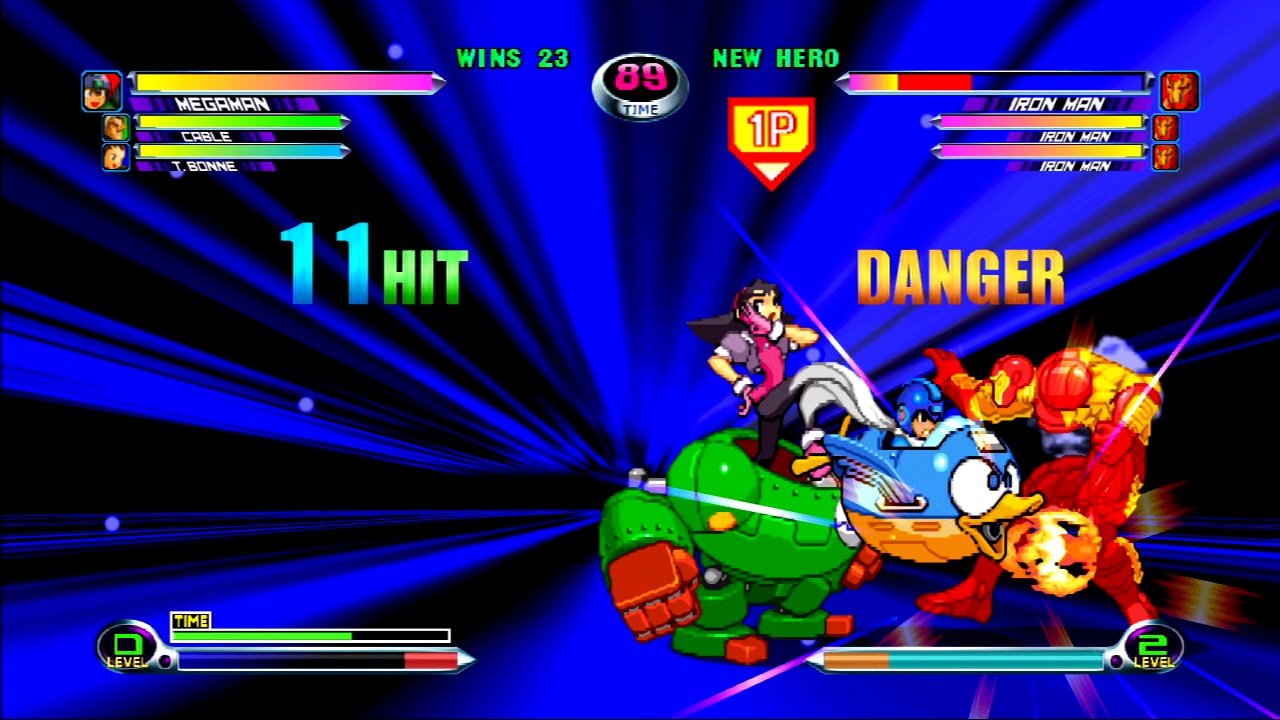 Скриншот из игры Marvel vs. Capcom 2: New Age of Heroes - 84
