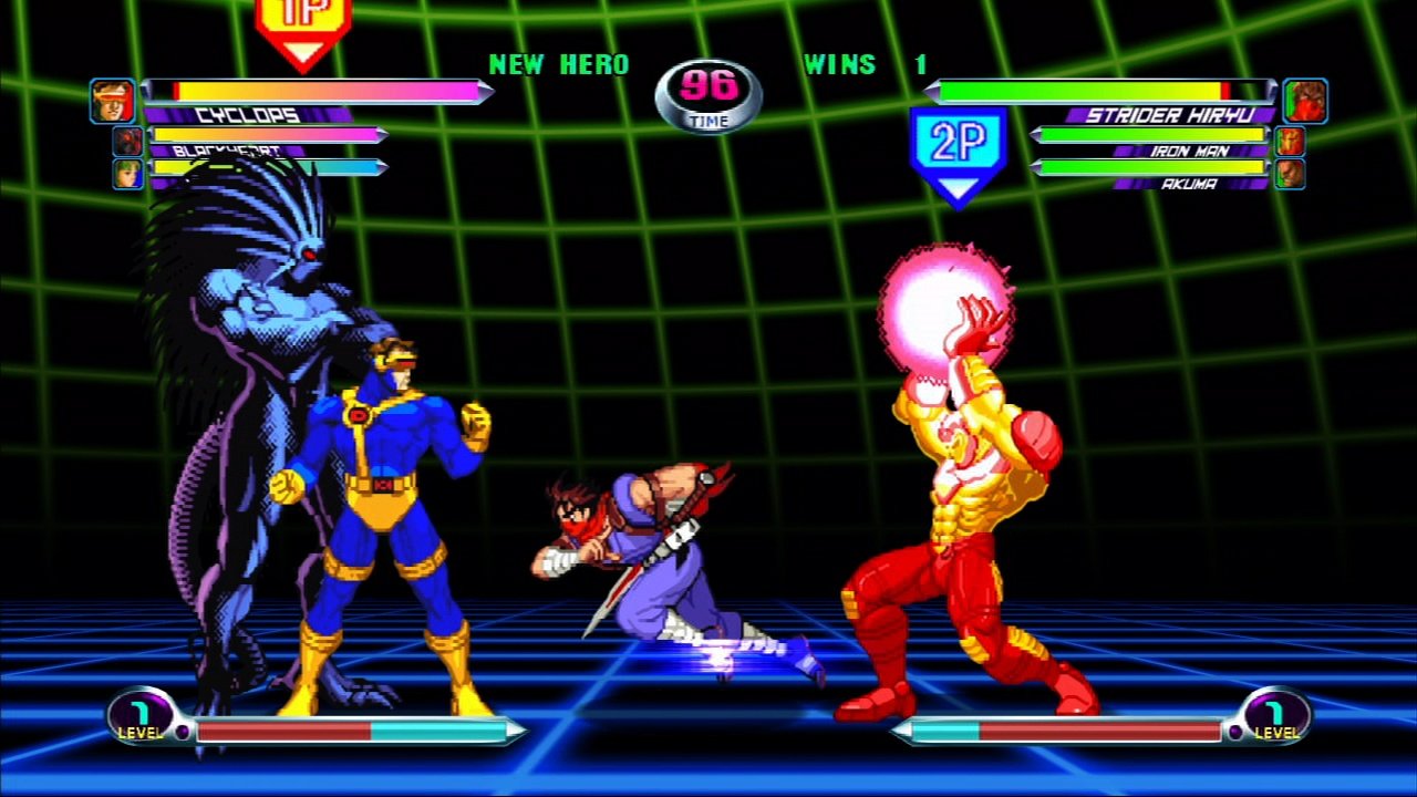 Скриншот из игры Marvel vs. Capcom 2: New Age of Heroes - 15