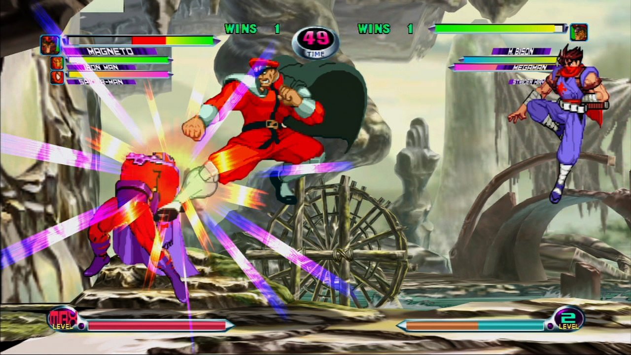 Скриншот из игры Marvel vs. Capcom 2: New Age of Heroes - 8