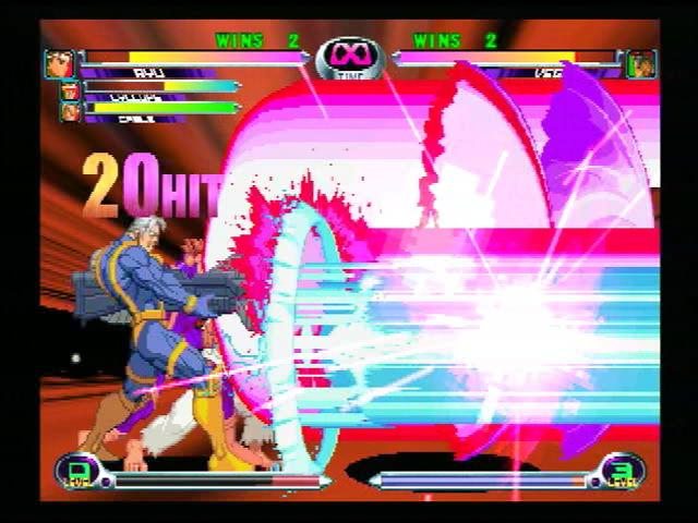 Скриншот из игры Marvel vs. Capcom 2: New Age of Heroes - 44