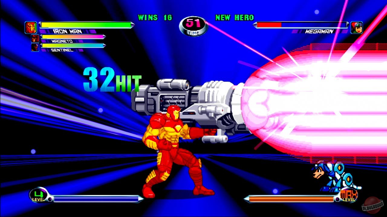 Скриншот из игры Marvel vs. Capcom 2: New Age of Heroes - 7