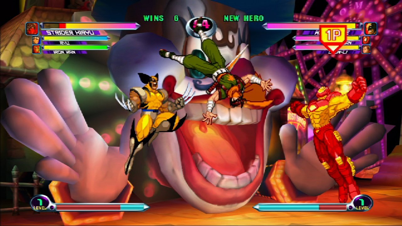 Скриншот из игры Marvel vs. Capcom 2: New Age of Heroes - 4