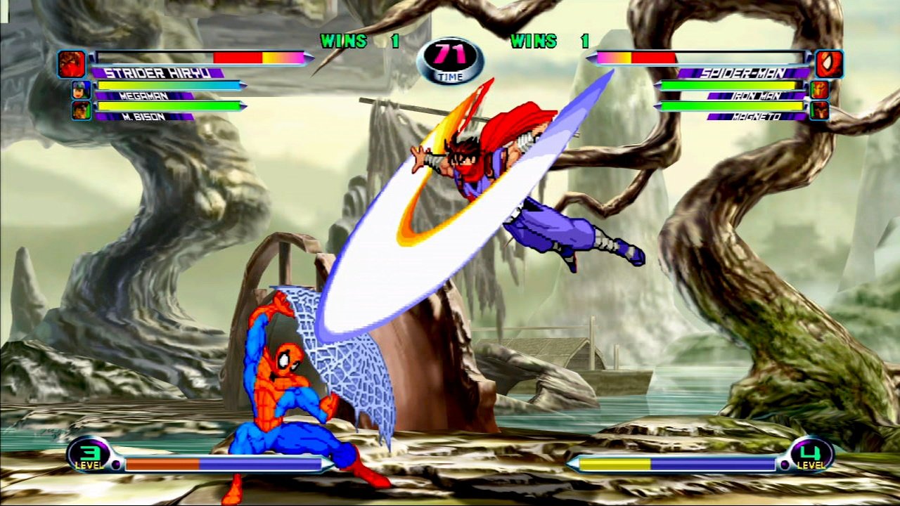Скриншот из игры Marvel vs. Capcom 2: New Age of Heroes - 77