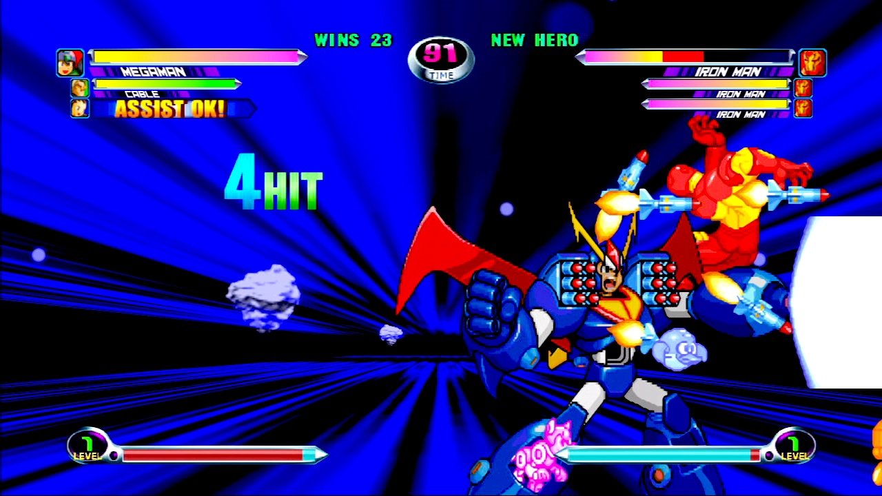 Скриншот из игры Marvel vs. Capcom 2: New Age of Heroes - 51