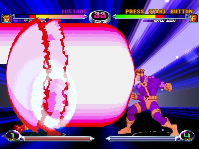 Скриншот из игры Marvel vs. Capcom 2: New Age of Heroes - 38