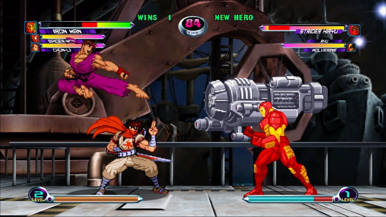 Скриншот из игры Marvel vs. Capcom 2: New Age of Heroes - 41