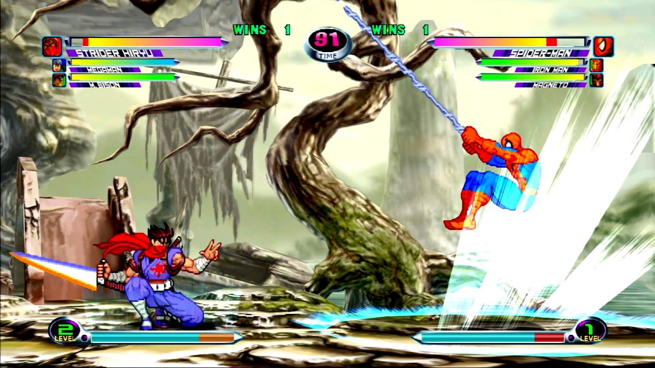 Скриншот из игры Marvel vs. Capcom 2: New Age of Heroes - 73