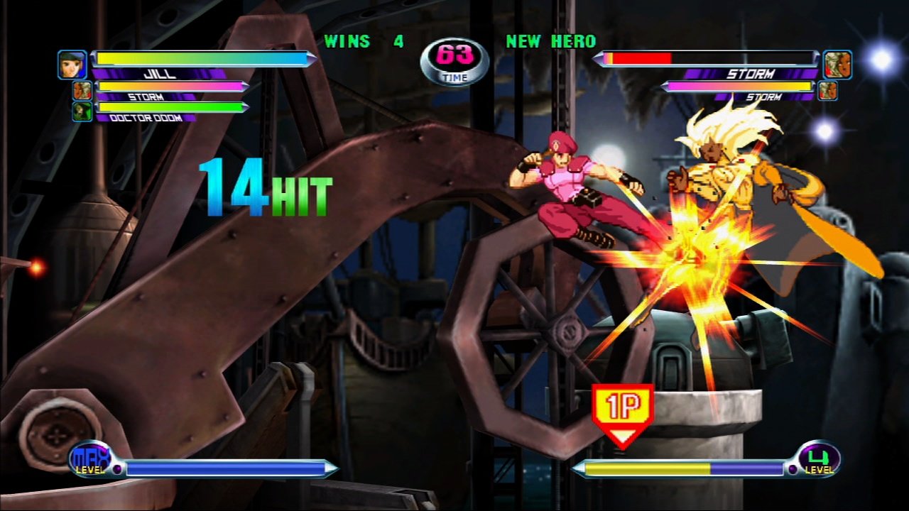 Скриншот из игры Marvel vs. Capcom 2: New Age of Heroes - 24
