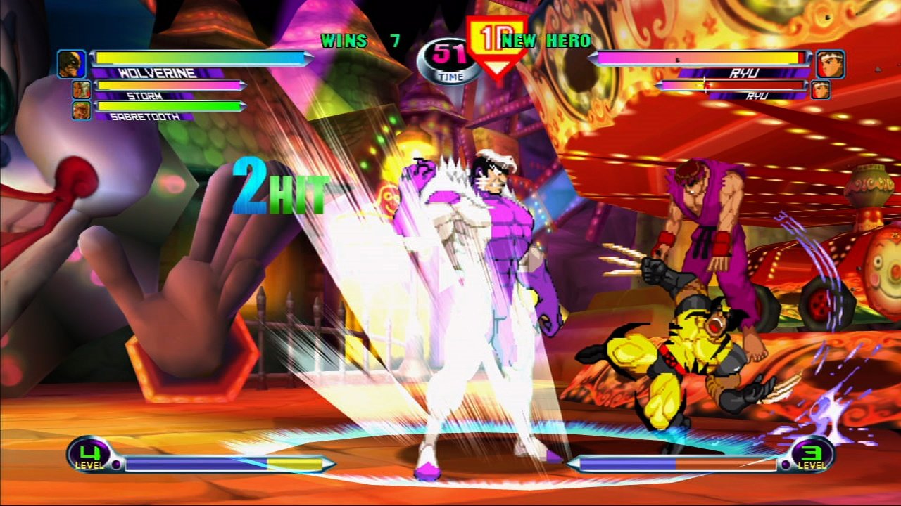 Скриншот из игры Marvel vs. Capcom 2: New Age of Heroes - 60