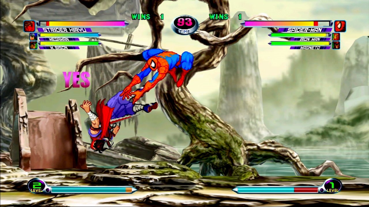 Скриншот из игры Marvel vs. Capcom 2: New Age of Heroes - 47