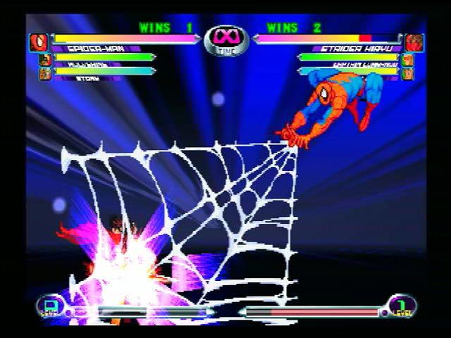Скриншот из игры Marvel vs. Capcom 2: New Age of Heroes - 75