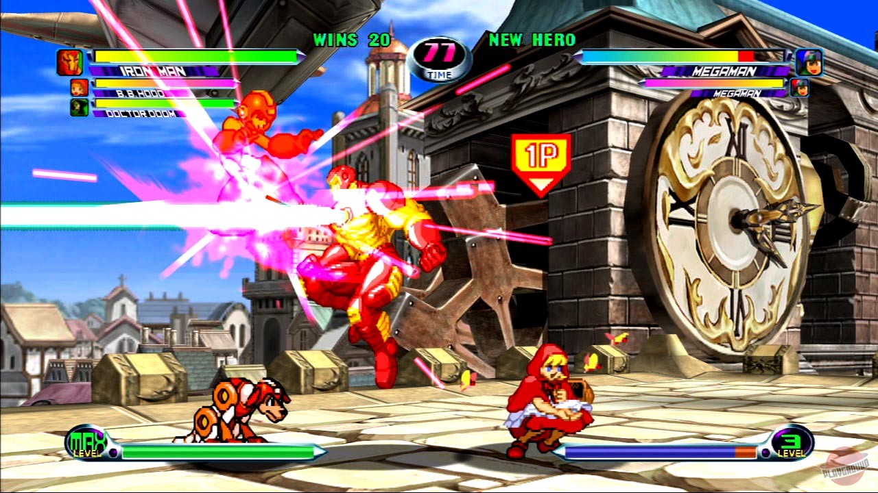 Скриншот из игры Marvel vs. Capcom 2: New Age of Heroes - 12