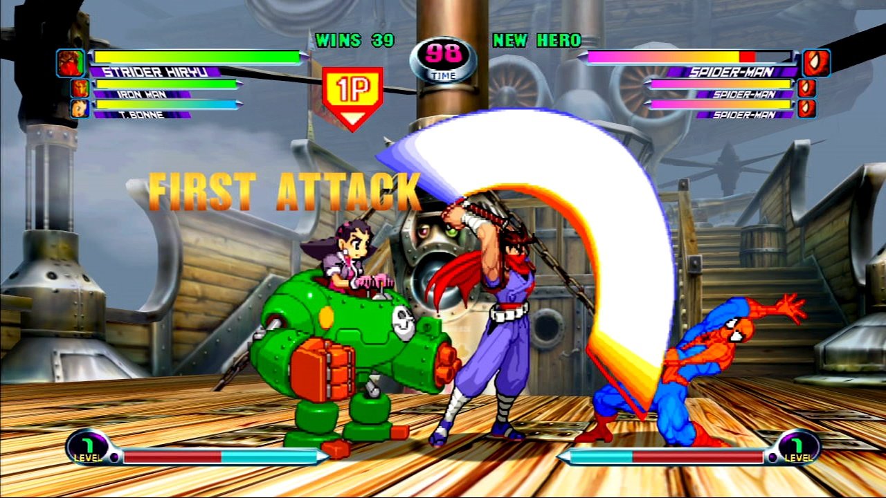 Скриншот из игры Marvel vs. Capcom 2: New Age of Heroes - 72