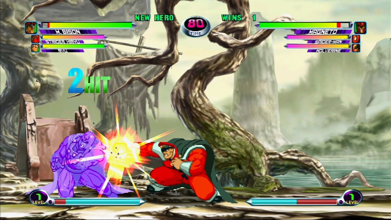 Скриншот из игры Marvel vs. Capcom 2: New Age of Heroes - 22