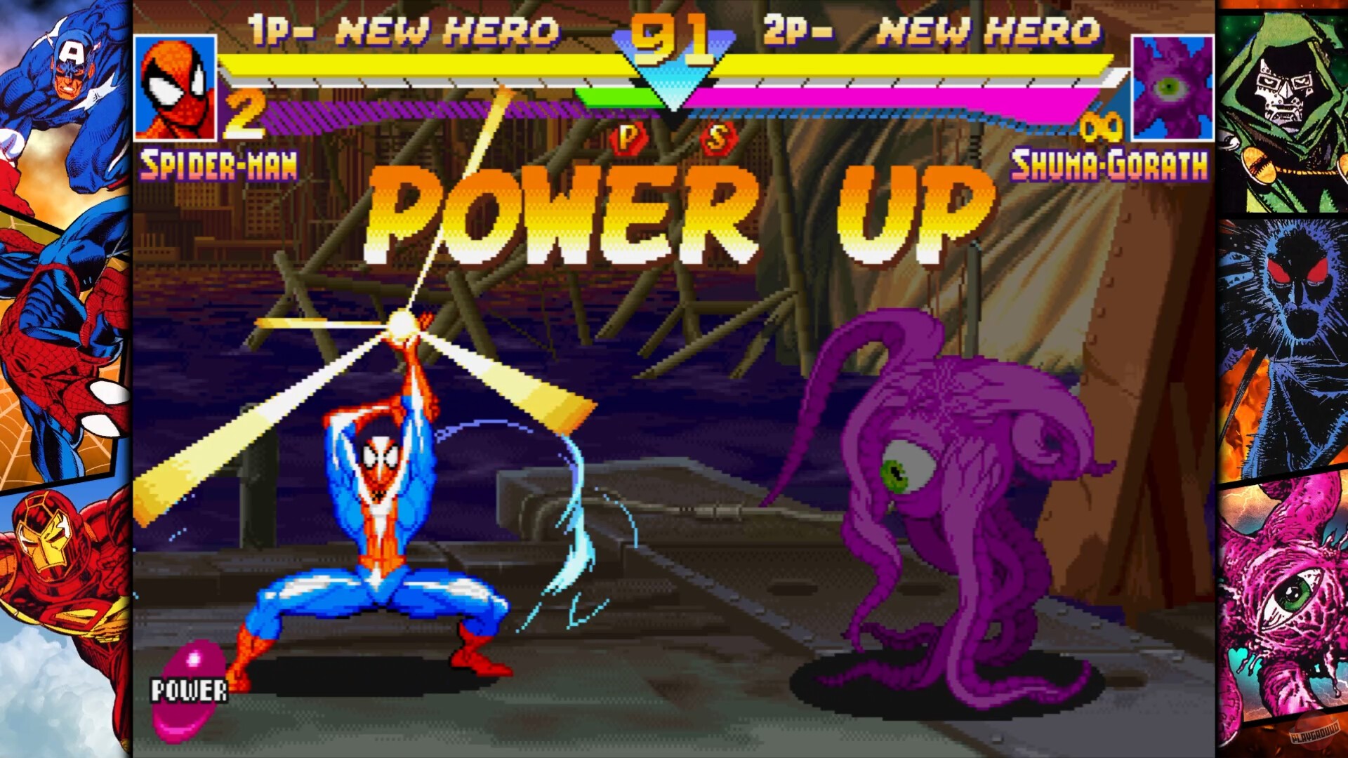 Скриншот из игры MARVEL vs. CAPCOM Fighting Collection: Arcade Classics - 19