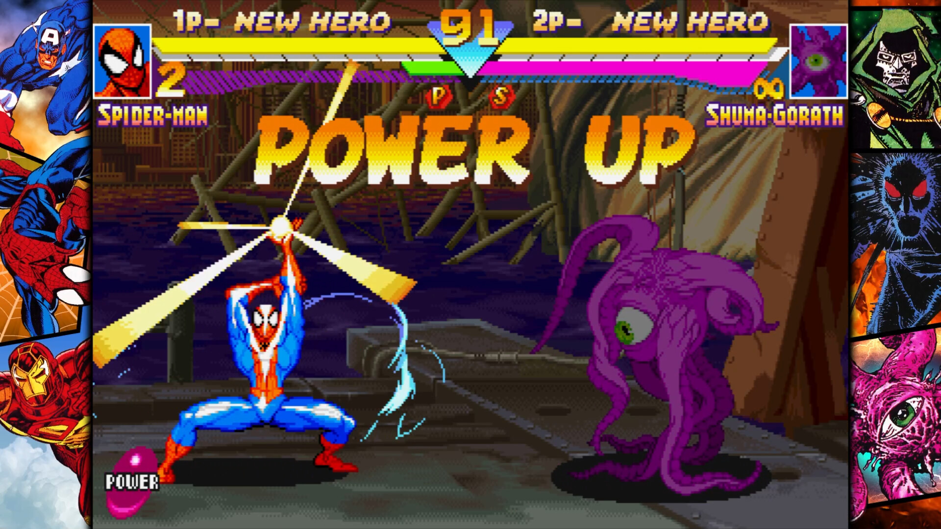 Скриншот из игры MARVEL vs. CAPCOM Fighting Collection: Arcade Classics - 13