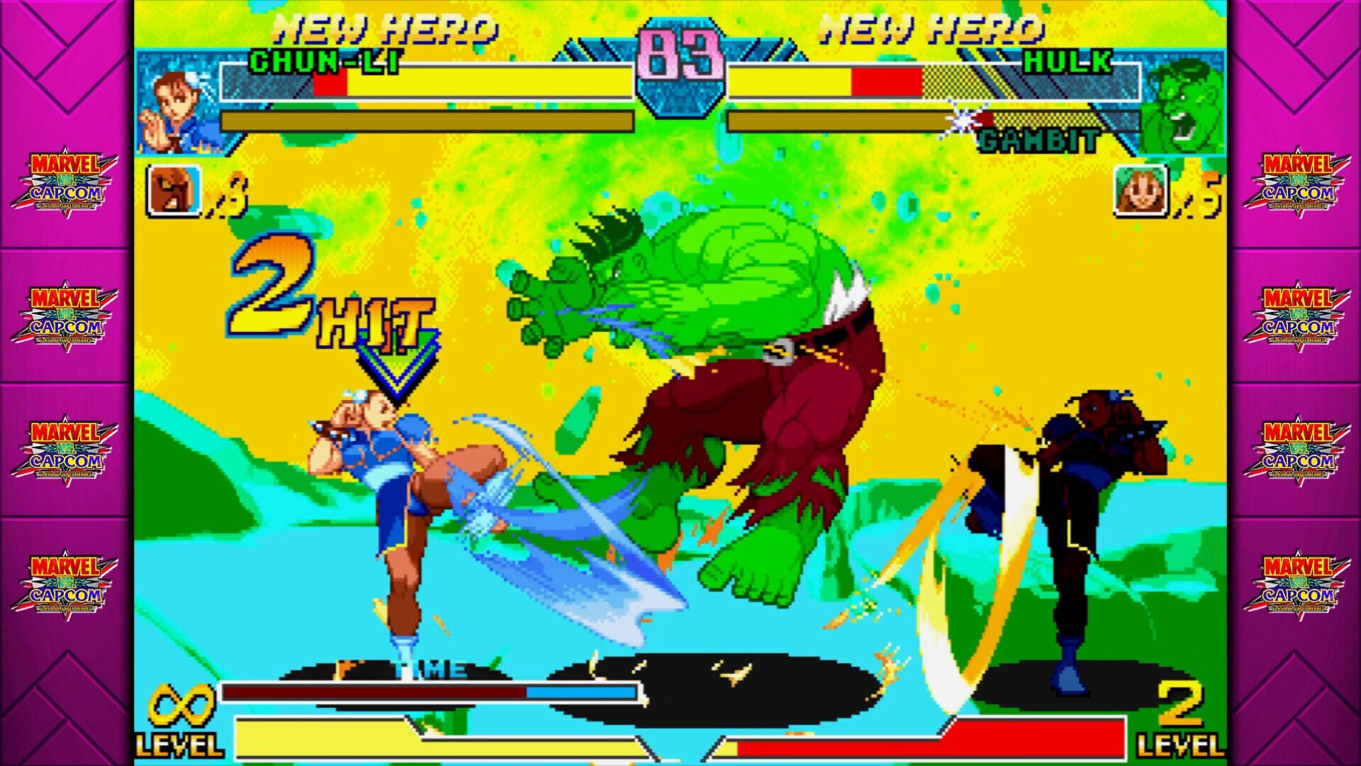 Скриншот из игры MARVEL vs. CAPCOM Fighting Collection: Arcade Classics - 49