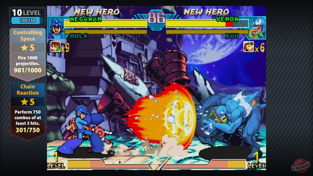 Скриншот из игры Marvel vs. Capcom Origins - 12