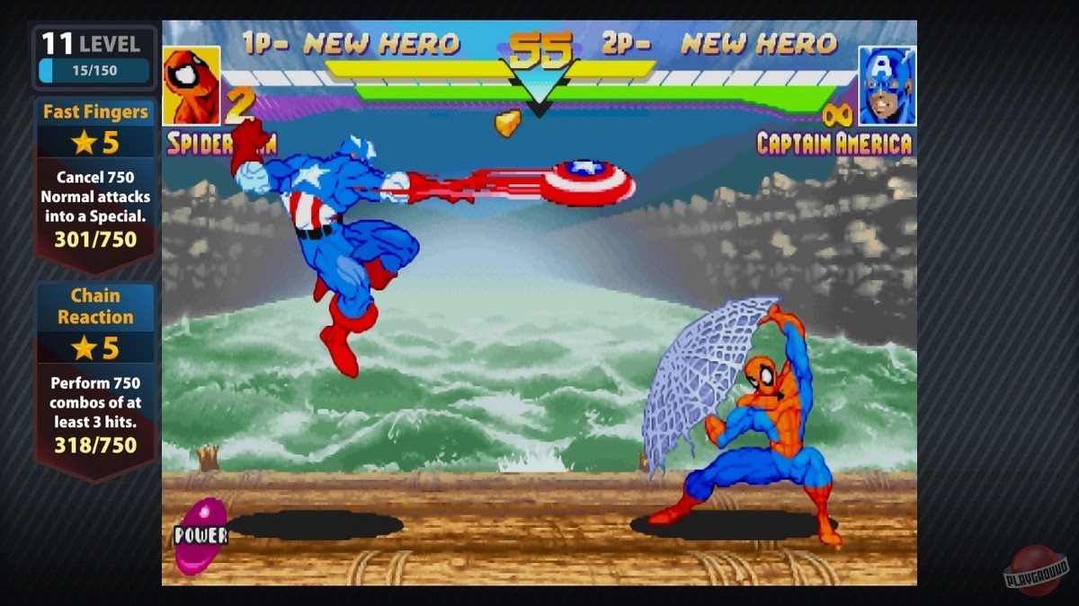 Скриншот из игры Marvel vs. Capcom Origins - 11