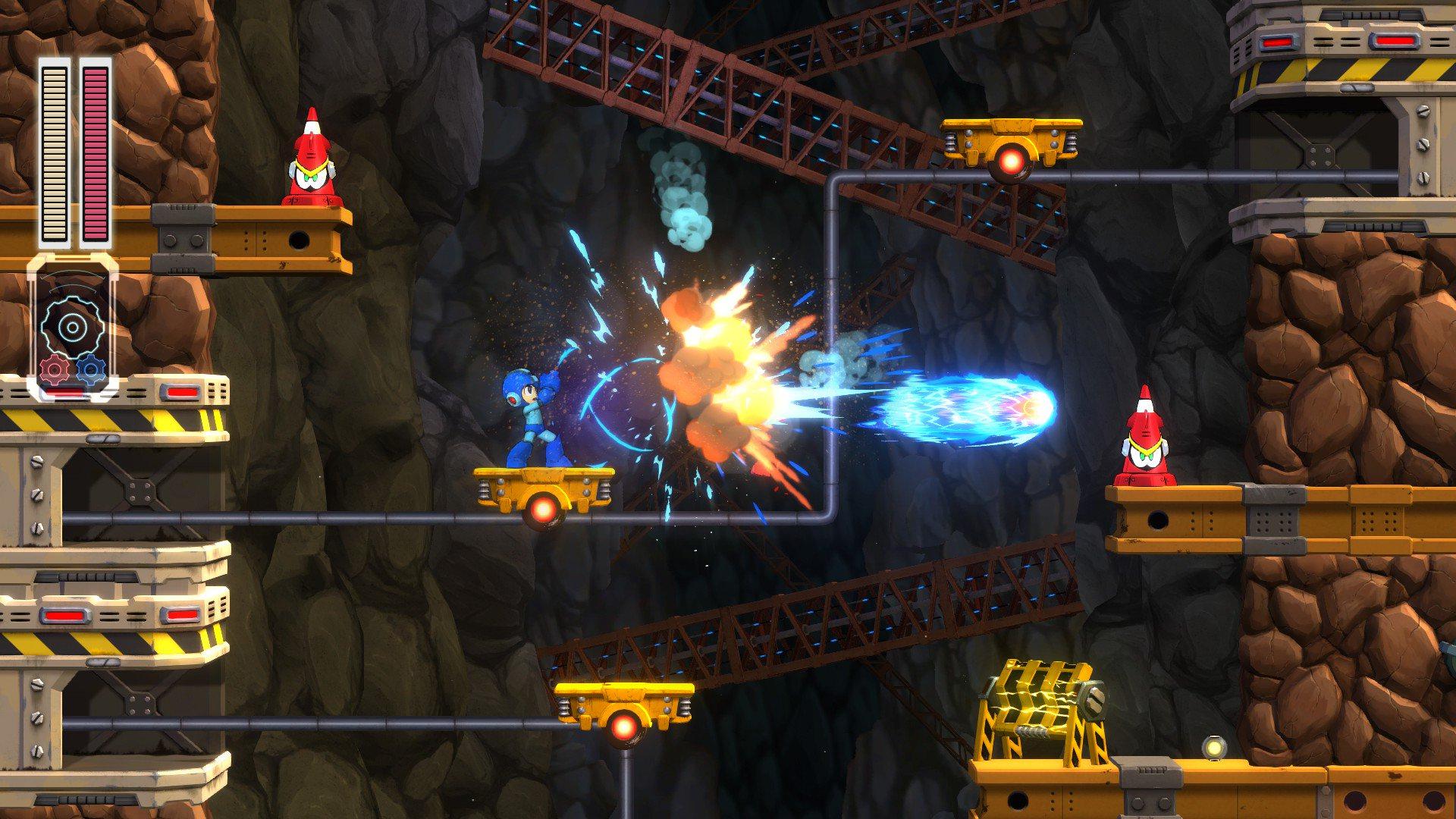 Скриншот из игры Mega Man 11 - 14