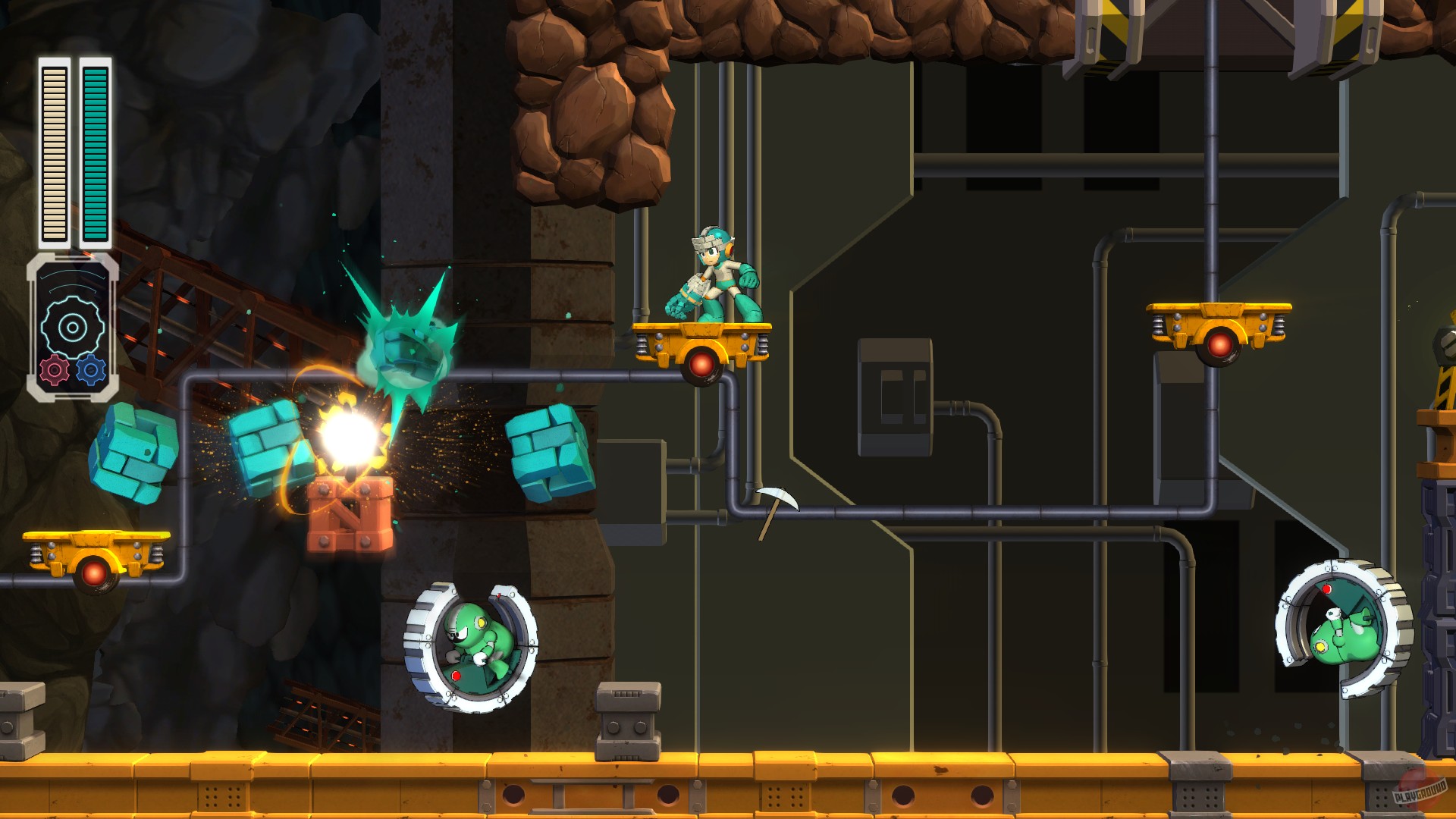 Скриншот из игры Mega Man 11 - 15