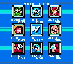 Скриншот из игры Mega Man 2 - 9