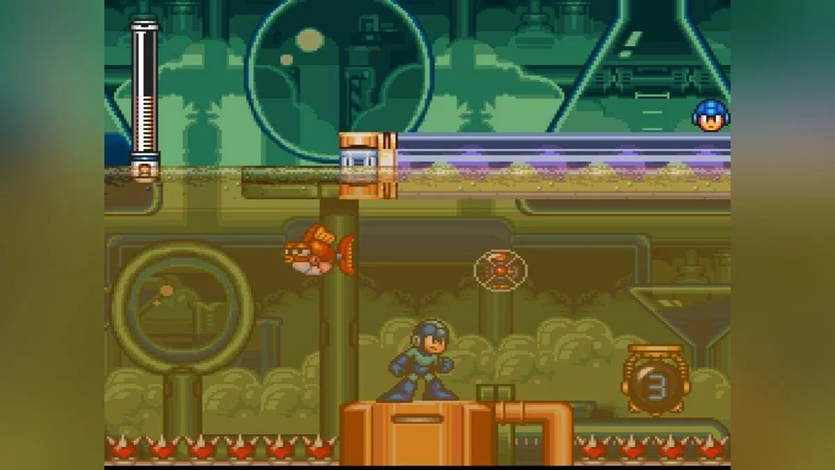 Скриншот из игры Mega Man 7 - 3