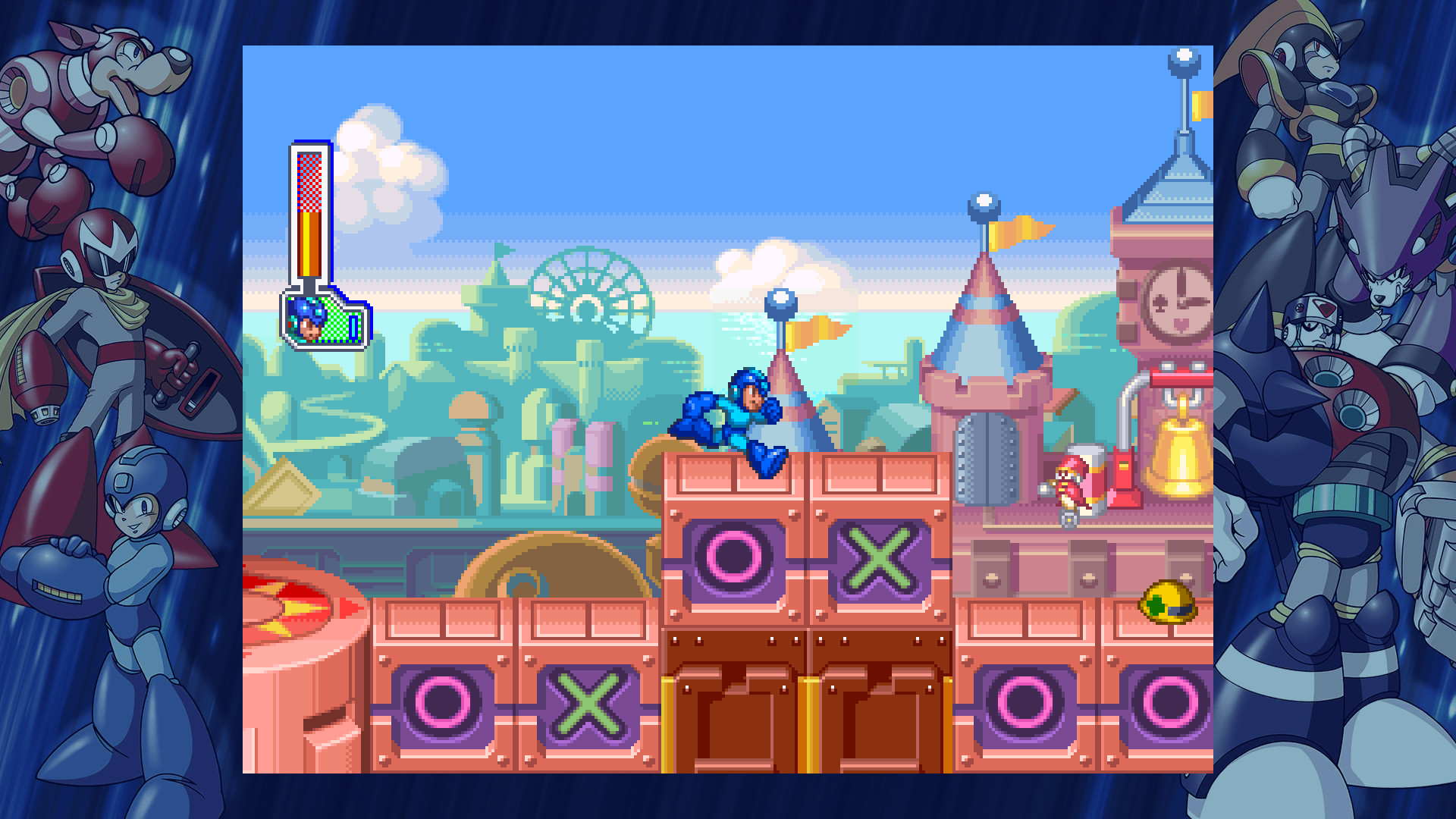 Скриншот из игры Mega Man 7 - 8