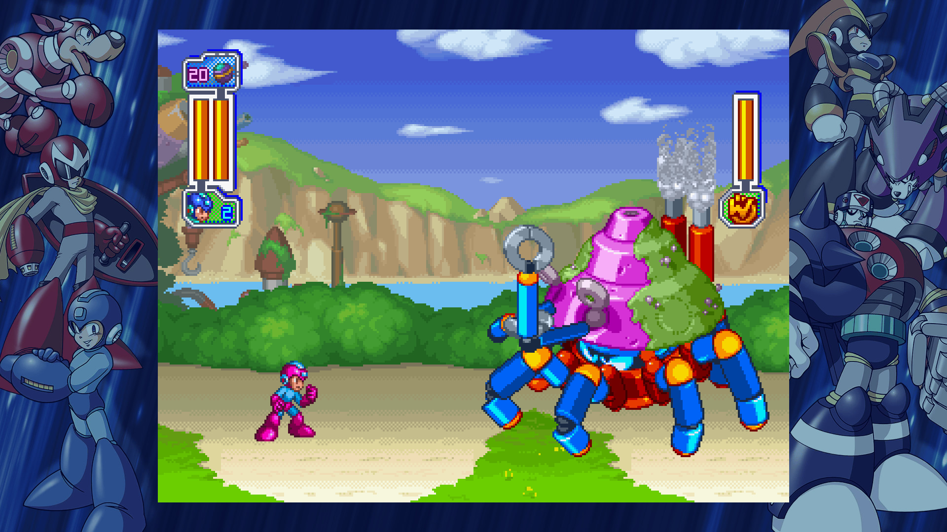 Скриншот из игры Mega Man 7 - 29