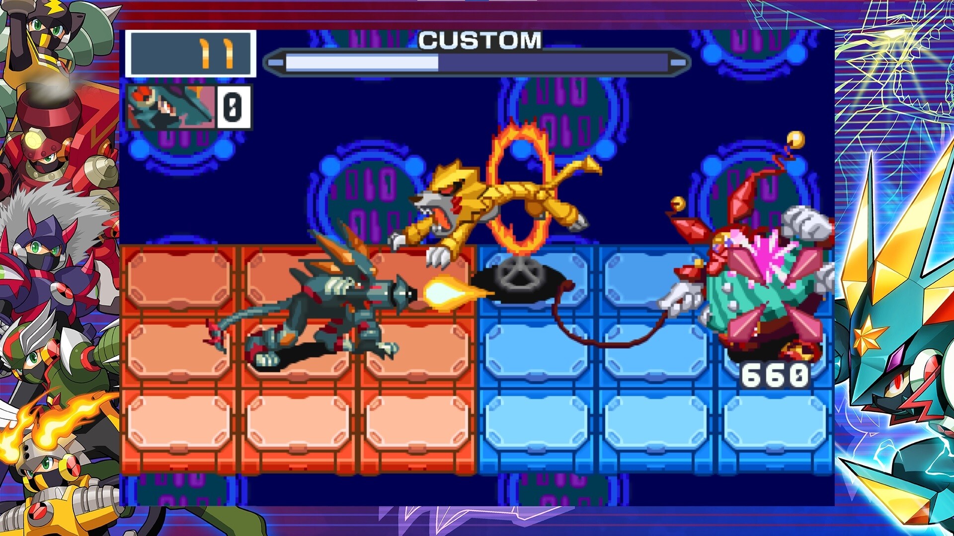 Скриншот из игры Mega Man Battle Network: Legacy Collection - 11