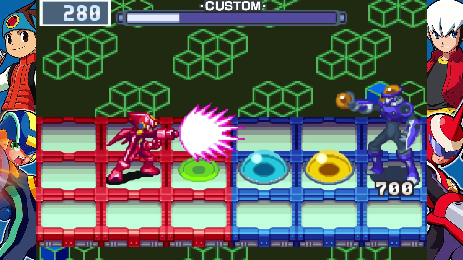 Скриншот из игры Mega Man Battle Network: Legacy Collection - 34