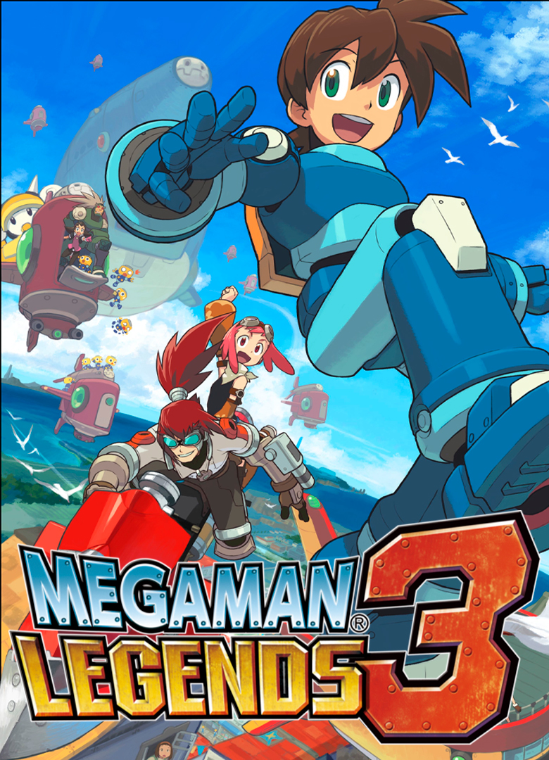Обложка игры Mega Man Legends 3