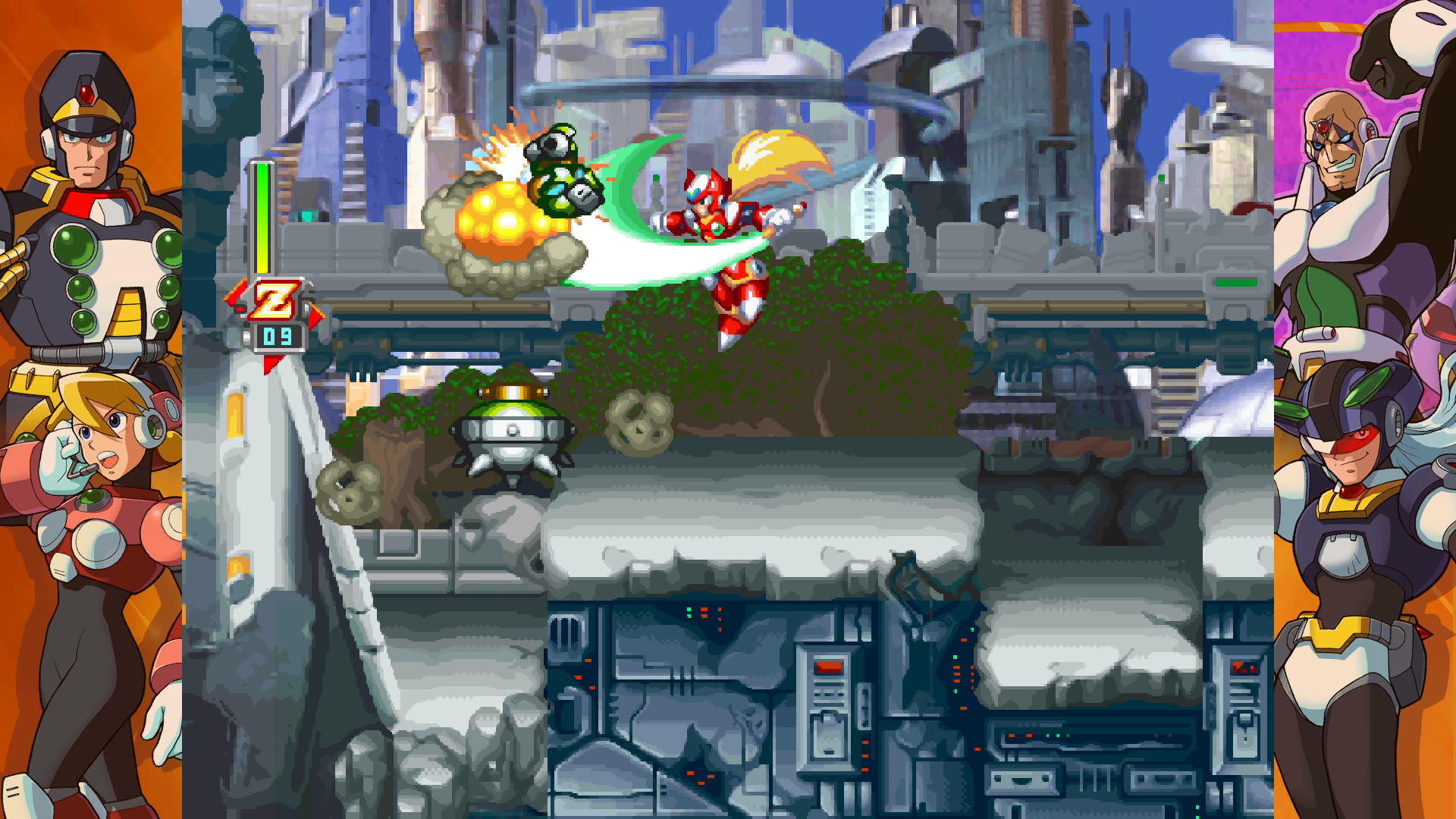 Скриншот из игры Mega Man X Legacy Collection 2 - 32